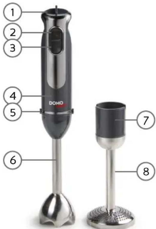 DOMO DO9069C - PIEZAS - 1