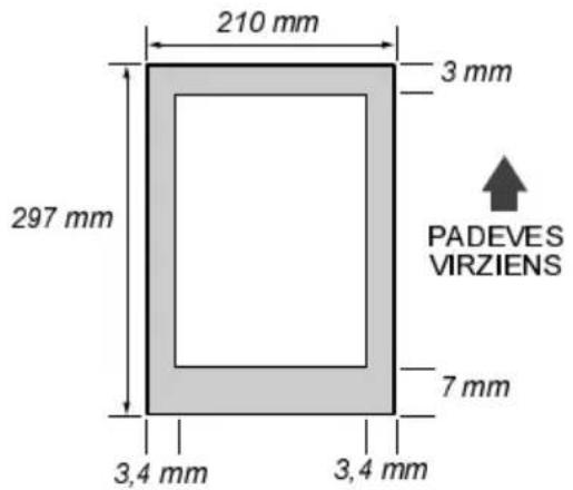 CANON FAXB180C - Apdrukājamais laukums - 1