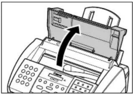 CANON FAXB180C - Atveriet printera väku, izmantojot izvirzijumus väka sānos. (Sk. 2-2. lpp.) - 1