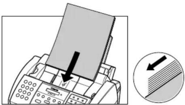 CANON FAXB180C - Problēmas, padodot vairāku lapu dokumentus. - 1