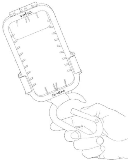 Veho VSA100PG - Using the karabiner - 1