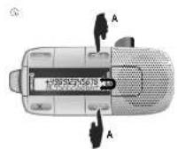 SIEMENS Car Kit Bluetooth Portable HKW700 - 5