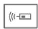 SIEMENS Car Kit Bluetooth Portable HKW700 - Push to talk-toets (ptt-toets, activeringstoets) - 1