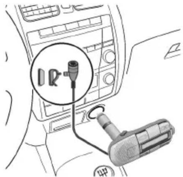 SIEMENS Car Kit Bluetooth Portable HKW700 - Montañ mikofoju - 1