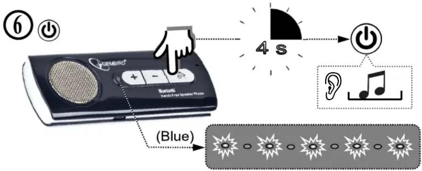 Gembird Bluetooth Car Kit BTCC001 - Specifications - 11