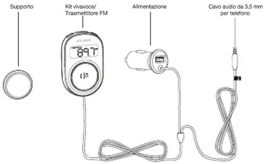 BELKIN CarAudio Connect FM - Caratteristiche - 1