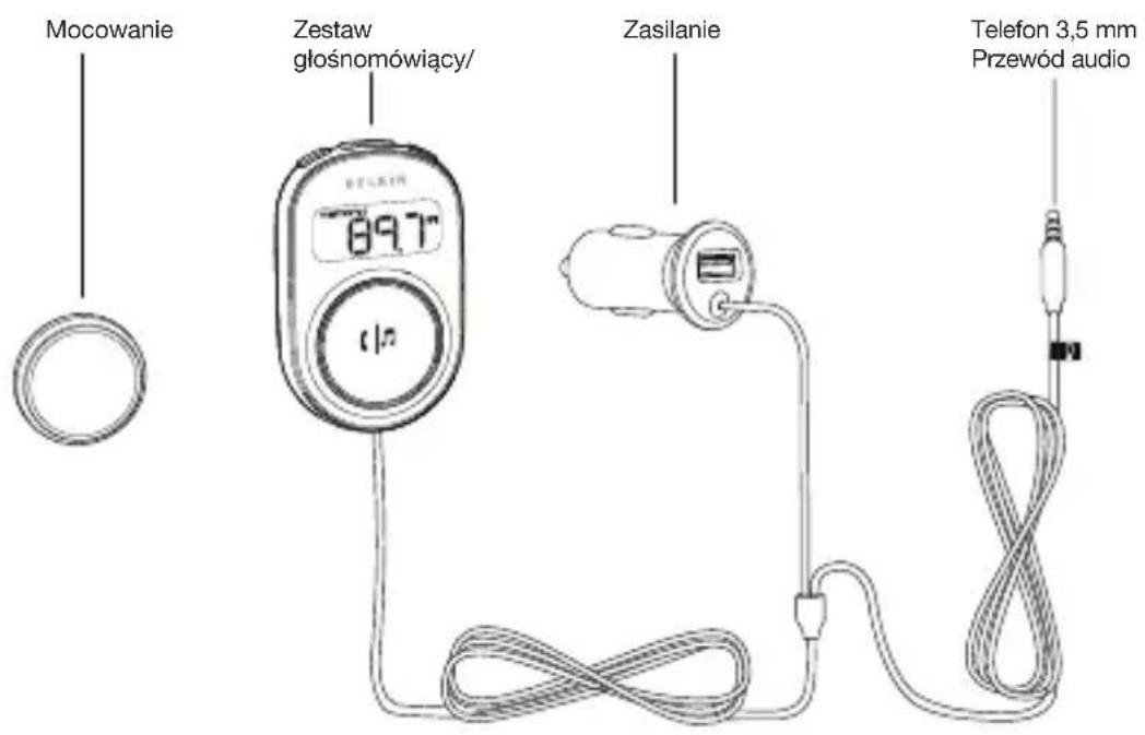 BELKIN CarAudio Connect FM - Charakterystyka - 1