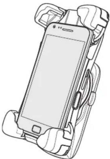 Bury Take and Talk universal - Oter le smartphone du support de téléphone Take&amp;Talk universal. - 2