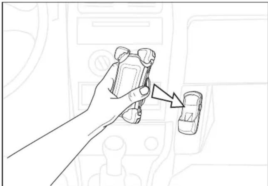 Bury Take and Talk universal - Fixation du Take&amp;Talk universal dans le vehicule - 1