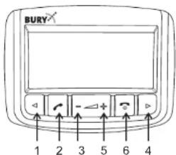 Bury Comfort Vision 9011 - Operationinstructions - 1