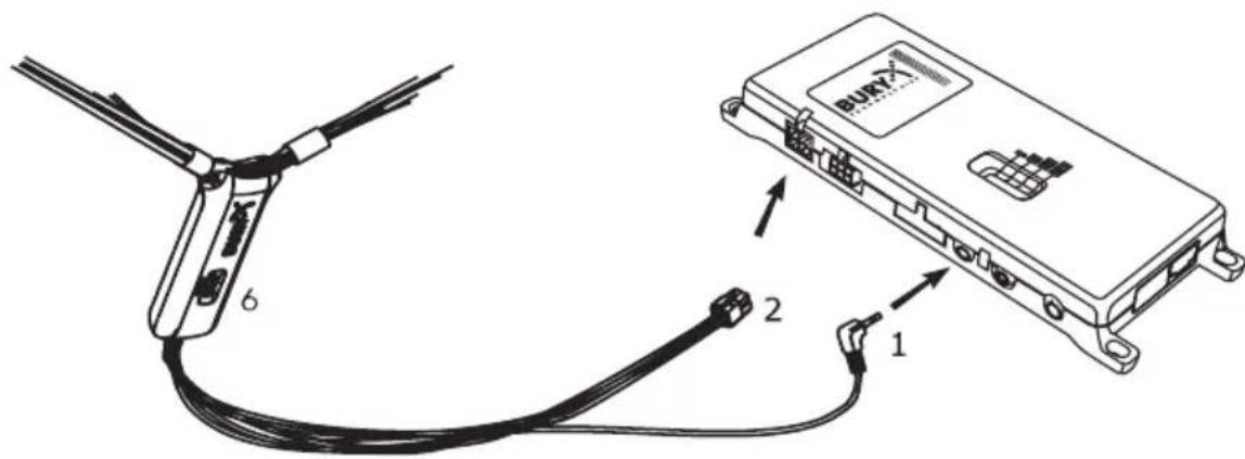 Bury CC 9045 - Mode d'installation AC 5120 - 2