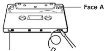 SONY TCWR681 - Remarques sur les cassettes - 1