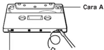 SONY TCWR681 - Para proteger la grabacion de la cara A o de la B - 1
