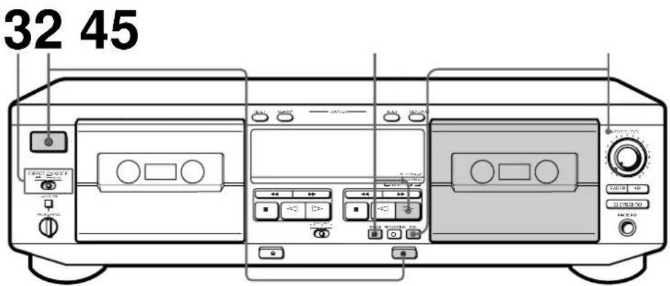 SONY TCWR681 - Gravação de cassetes - 1