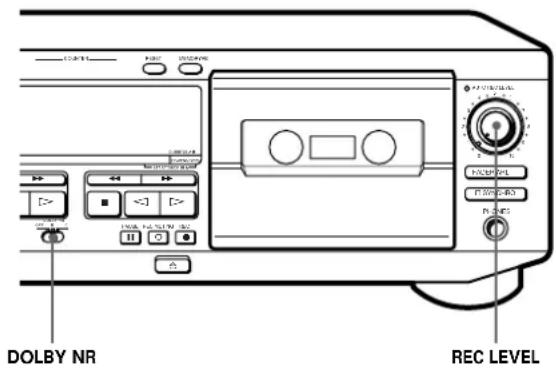 SONY TCWR681 - Utilización de these interruptores (controles) para realizar operaciones adiconiales - 1