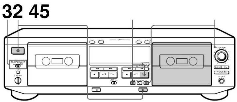 SONY TCWR681 - Enregistrement sur une cassette - 1