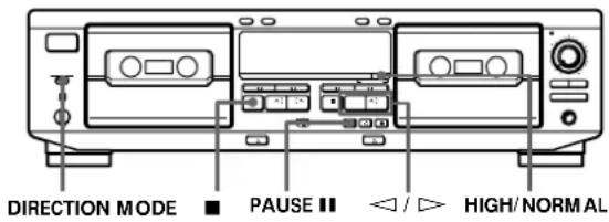 SONY TCWE525 - Copied'une cassette - 1