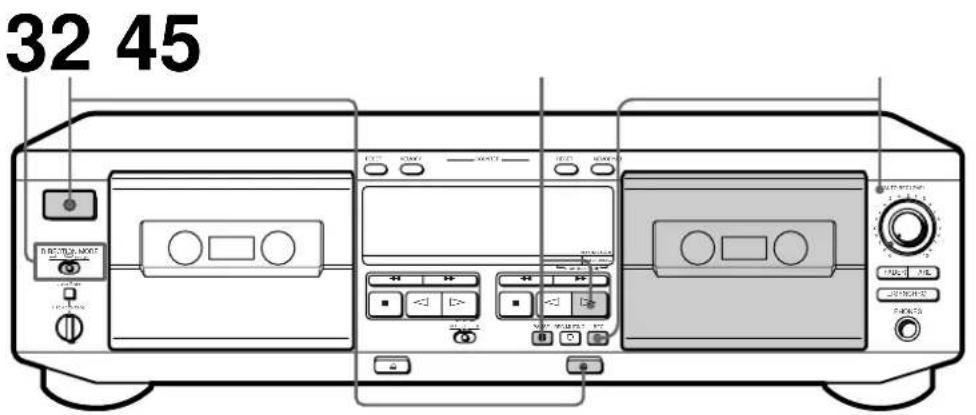 SONY TCWE525 - Recording on a Tape - 1