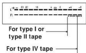 SONY TCWE625 - To adjust the recording level manually - 1