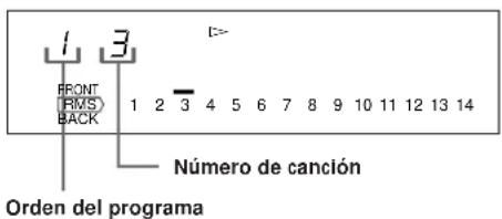 SONY TCWE625 - Creación de su propio programa [Reproducción con el sensor automático de canciones (RMS)] - 3