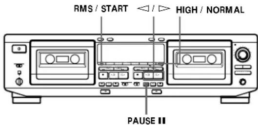 SONY TCWE625 - Enregistrement d'un programme (Copie RMS) - 1