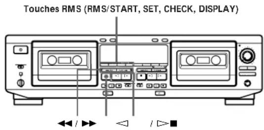 SONY TCWE625 - Création d'un programme (Lecture RMS) - 1