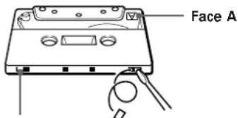 SONY TCWE625 - Remarques sur les cassettes - 1