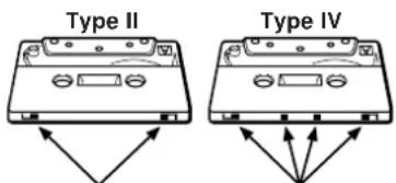 SONY TCWE625 - Pour enregistrer une cassette sans languette de protection - 2