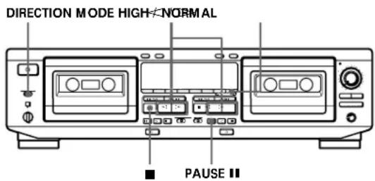 SONY TCWE625 - Dubbing a Tape - 1