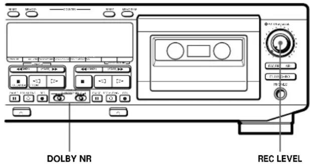 SONY TCWE625 - Utilisez aussi les sélecteurs et interrupteurs (commandes) suivants - 1