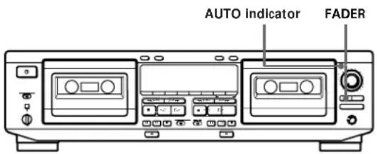 SONY TCWE625 - Fading In and Out (Fader) - 1