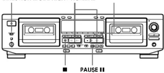 SONY TCWE625 - Copie d'une cassette - 1