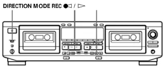 SONY TCWE625 - Grabación en ambos decks sucesivamente (Grabación encadenada) - 1