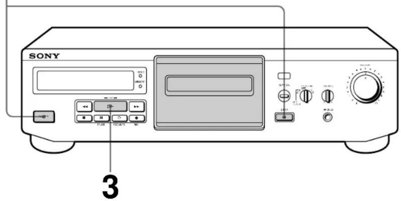 SONY TCKE300 - Reproducción de una cinta - 1