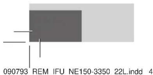 REMINGTON NE3350 - NE3150/NE3350 - 12