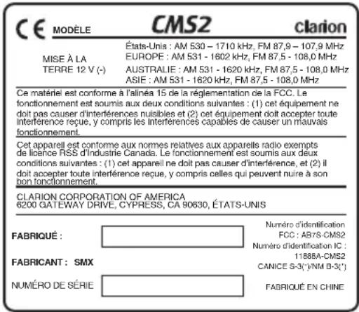 CLARION CMS2 - Mise en garde de IC - 1