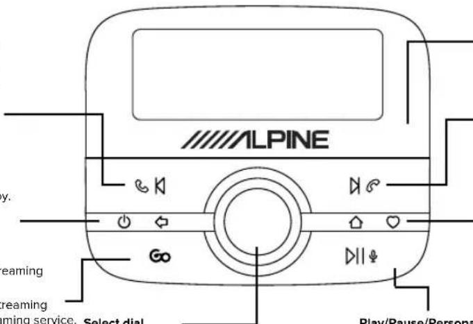ALPINE EZIDABBT - Go button - 1
