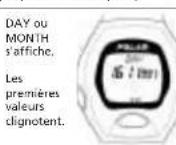 POLAR M61 - REGLAGE DE LA DATE - 1