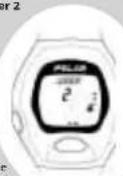 POLAR M62 - EINSTELLEN VON BENUTZER 1 oder 2 - 1