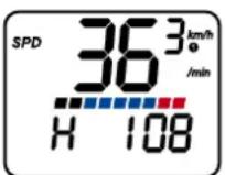Ciclo HAC 4000 - Fréquence cardiaque actuelle - 1