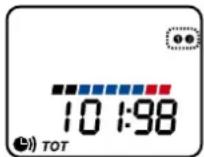 Ciclo HAC 4000 - Somme de la durée totale de l'entrainement (velo 1 et velo2) - 1