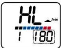Ciclo HAC 4000 - HL 1-Limite supérieure de la fréquence cardiaqu - 1
