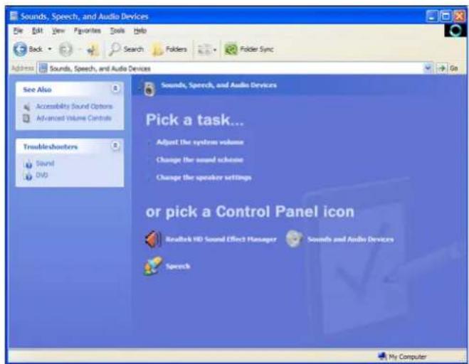 SAMSUNG SPM205W - 2-11-2. Configuration des paramètres audio de votre PC - 1