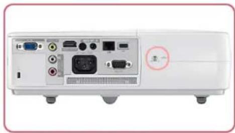 SAMSUNG SPM205W - Procedure de remplacement de la lampe - 2