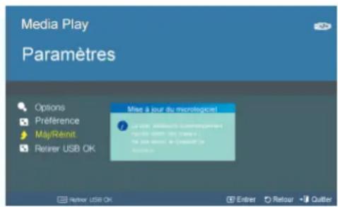 SAMSUNG SPM205W - 4-6-1. Mise à jour du micrologiciel - 1