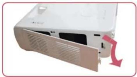 SAMSUNG SPM205W - Remplacement et nettoyage du filtré - 1