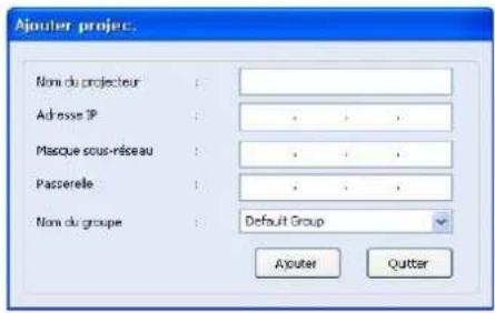 SAMSUNG SPM205W - Utilisation de Samsung Projector Manager - 2
