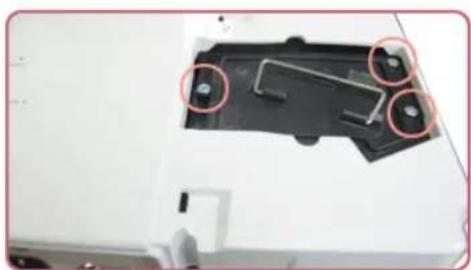 SAMSUNG SPM205W - Procedure de remplacement de la lampe - 3