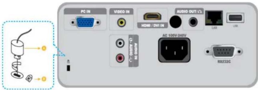 SAMSUNG SPM205W - 2-17-2. Connexion à un réseau IP statique - 2