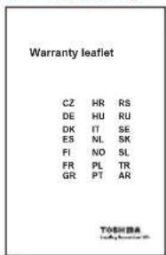 TOSHIBA Folio 100 - Vérification des composants - 3